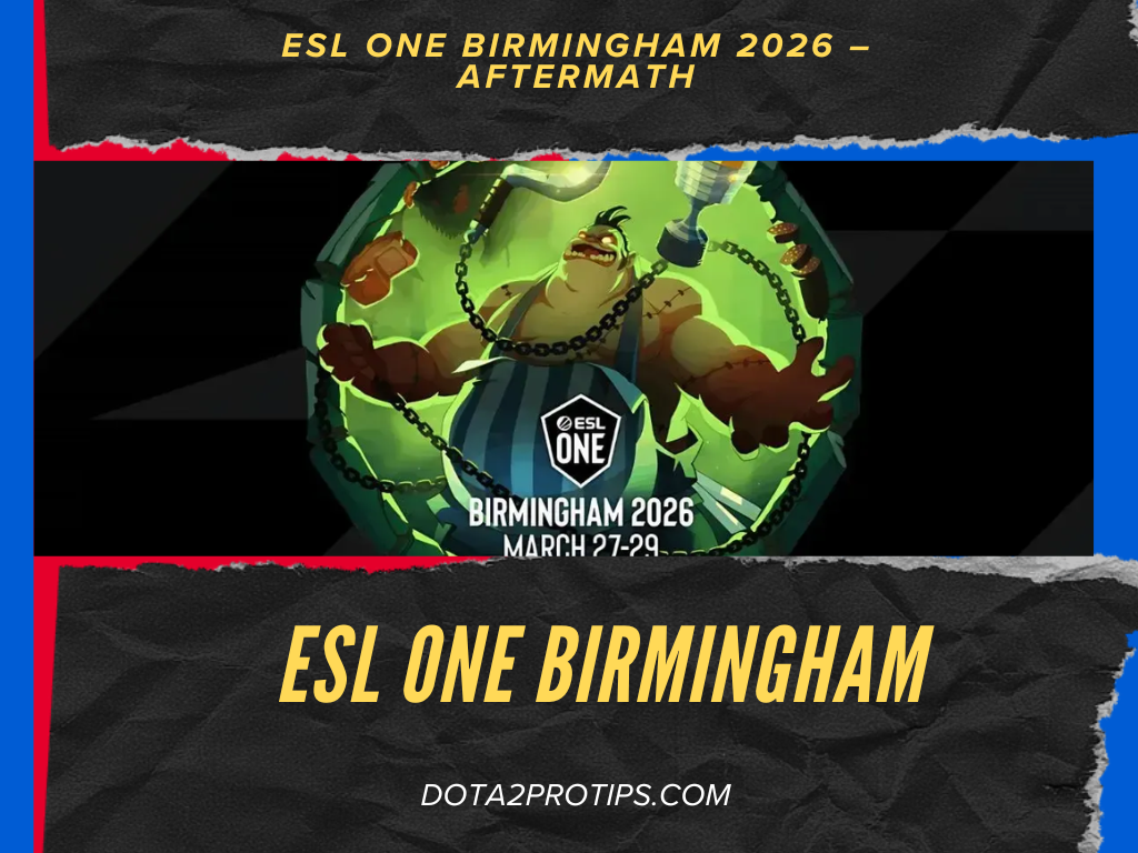 ESL One Birmingham 2026 – Aftermath