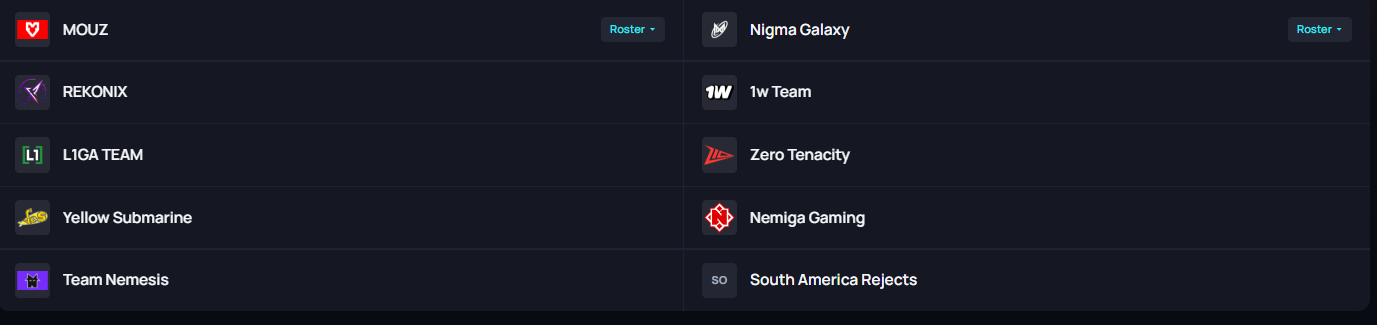 GroupStage Invites 1Win Essence Series