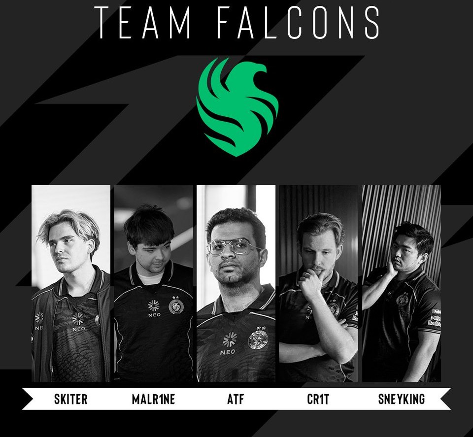 Team Falcons disbanded their Dota 2 roster